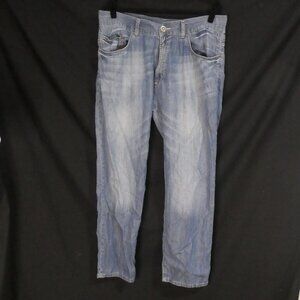 FUTURE DENIM | W 42 L 34 | Classic Blue Faded Jeans